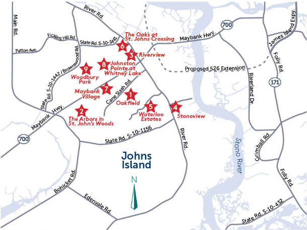 Johns Ispand New Construction Projects